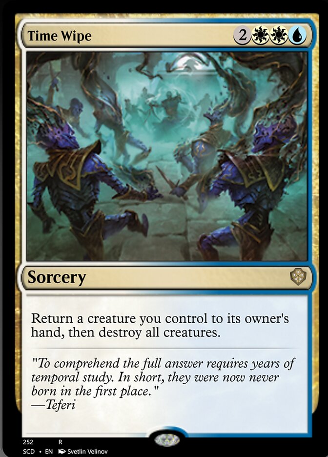 Time Wipe [Starter Commander Decks] - Magic: The Gathering - Card Brawlers | Quebec | Canada |