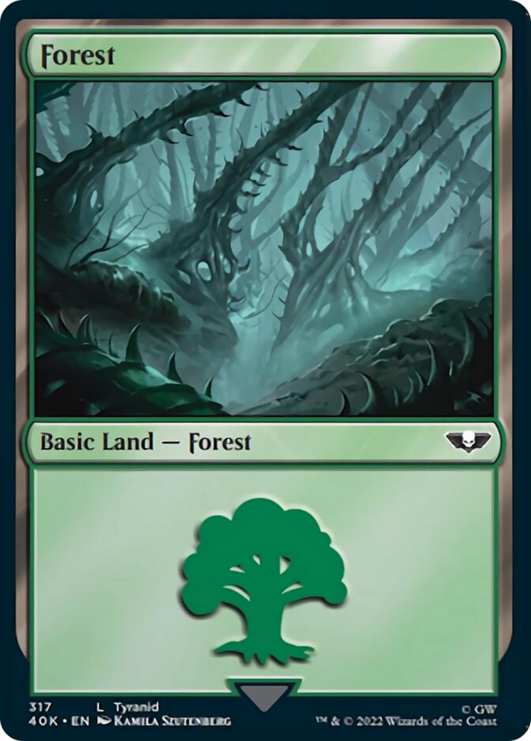 Forest (317) [Warhammer 40,000] - Magic: The Gathering - Card Brawlers | Quebec | Canada |