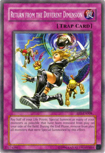 Return from the Different Dimension [EP1-EN008] Common - Yu-Gi-Oh! - Card Brawlers | Quebec | Canada |