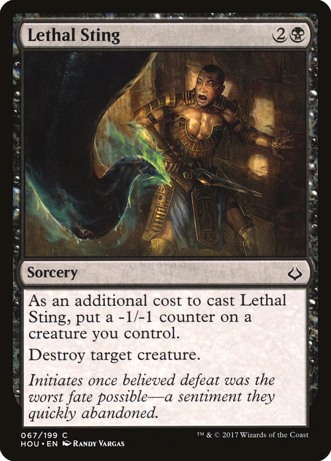 Lethal Sting [Hour of Devastation] - Magic: The Gathering - Card Brawlers | Quebec | Canada |