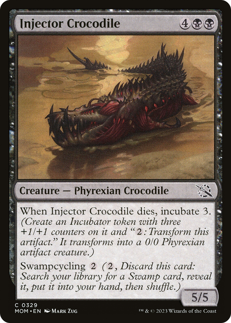 Injector Crocodile [March of the Machine] - Magic: The Gathering - Card Brawlers | Quebec | Canada |
