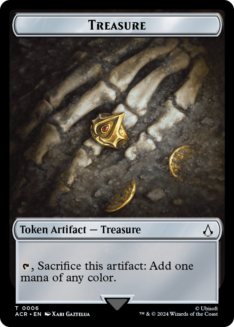 Treasure Token [Assassin's Creed Tokens] - Magic: The Gathering - Card Brawlers | Quebec | Canada |
