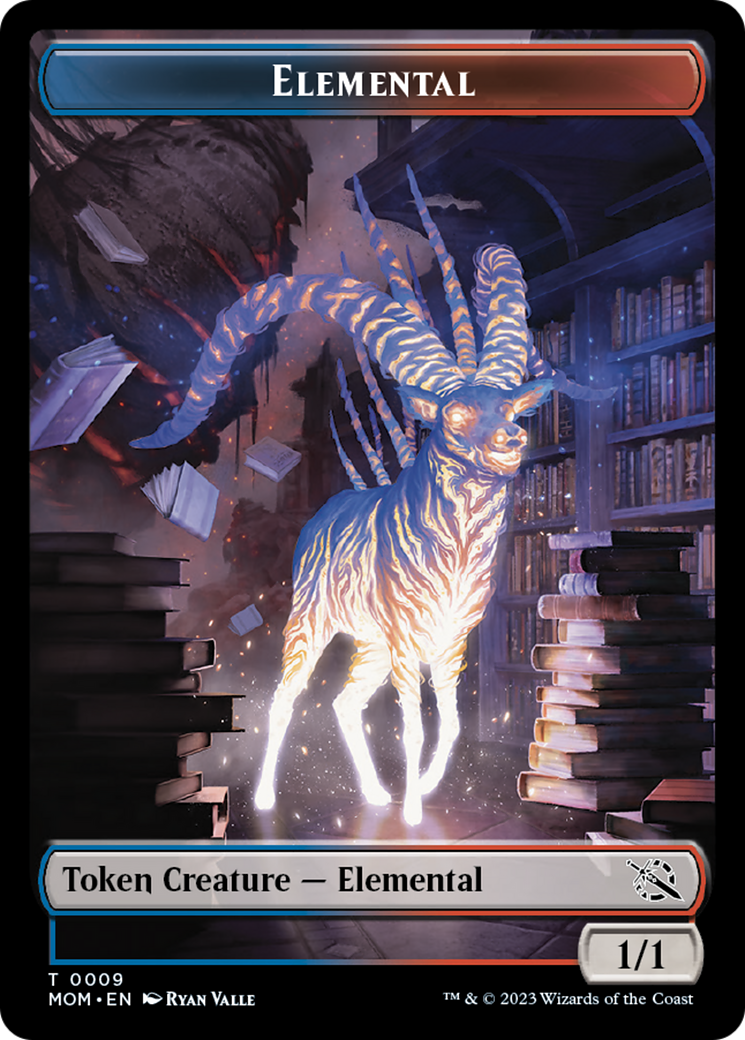 Elemental (9) // Phyrexian Hydra (11) Double-Sided Token [March of the Machine Tokens] - Magic: The Gathering - Card Brawlers | Quebec | Canada |
