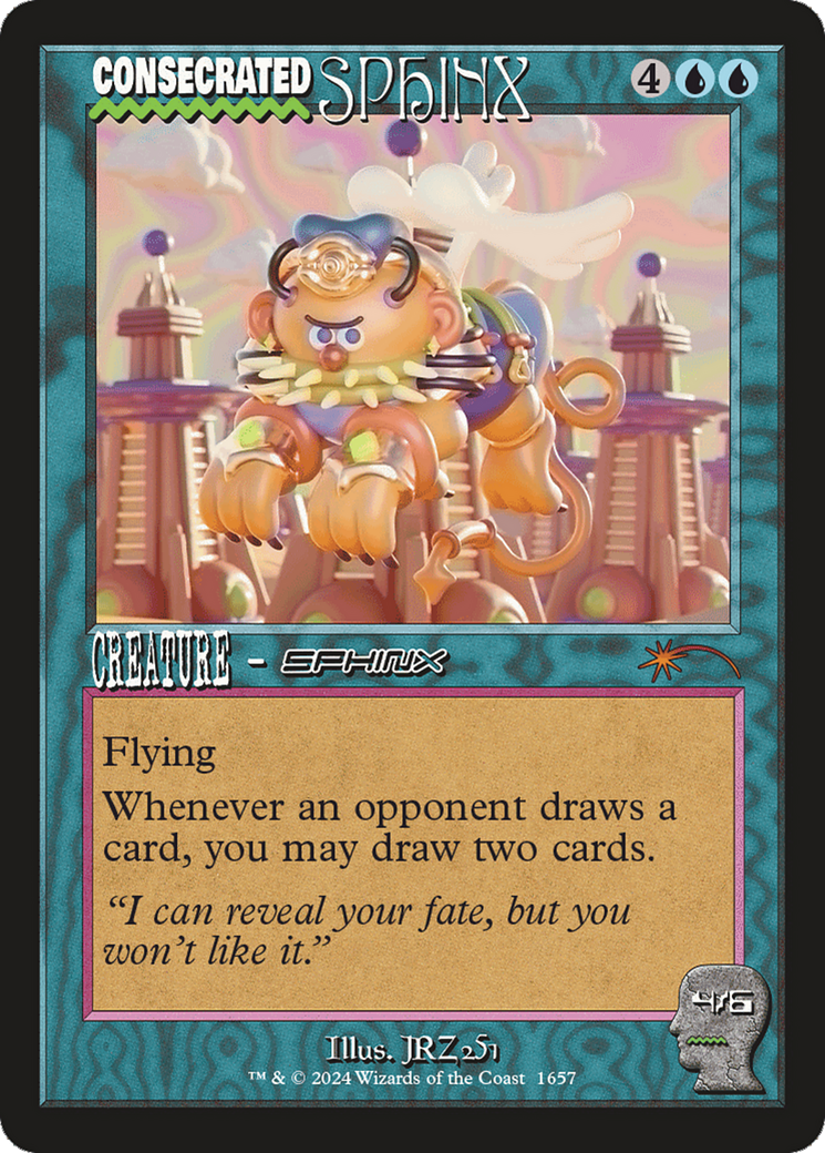 Consecrated Sphinx (1657) (Rainbow Foil) [Secret Lair Drop Series] - Magic: The Gathering - Card Brawlers | Quebec | Canada |