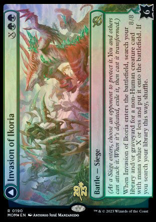 Invasion of Ikoria // Zilortha, Apex of Ikoria [March of the Machine Prerelease Promos] - Magic: The Gathering - Card Brawlers | Quebec | Canada |