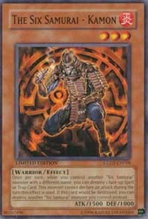 The Six Samurai - Kamon [GLD2-EN018] Common - Yu-Gi-Oh! - Card Brawlers | Quebec | Canada |