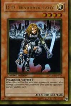 D.D. Warrior Lady [GLD1-EN015] Gold Rare - Yu-Gi-Oh! - Card Brawlers | Quebec | Canada |