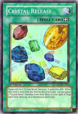 Crystal Release [DP07-EN019] Super Rare - Yu-Gi-Oh! - Card Brawlers | Quebec | Canada |