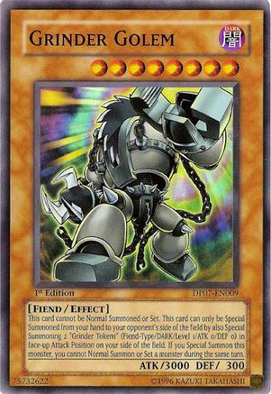 Grinder Golem [DP07-EN009] Super Rare - Yu-Gi-Oh! - Card Brawlers | Quebec | Canada |