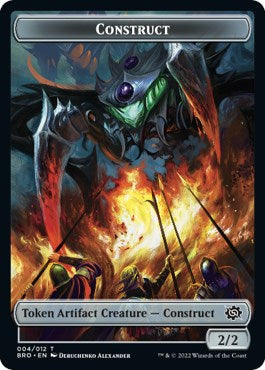 Powerstone // Construct (004) Double-Sided Token [The Brothers' War Tokens] - Magic: The Gathering - Card Brawlers | Quebec | Canada |