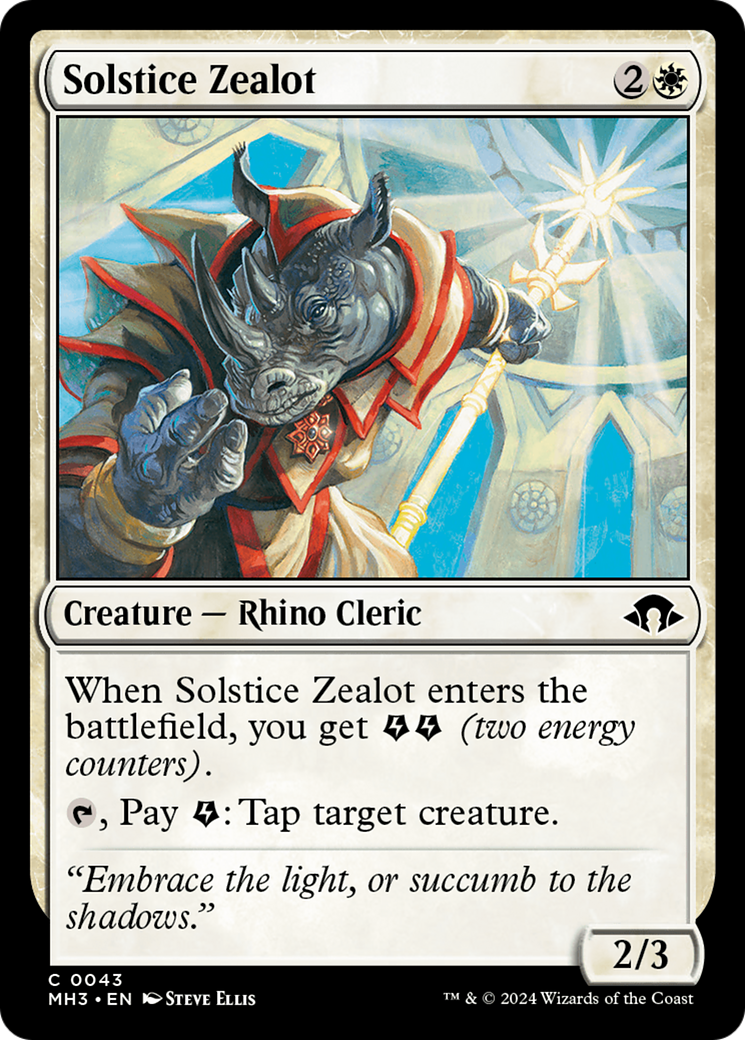 Solstice Zealot [Modern Horizons 3] - Magic: The Gathering - Card Brawlers | Quebec | Canada |