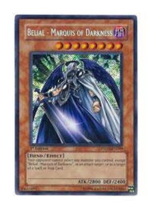 Belial - Marquis of Darkness [PTDN-EN099] Secret Rare - Yu-Gi-Oh! - Card Brawlers | Quebec | Canada |