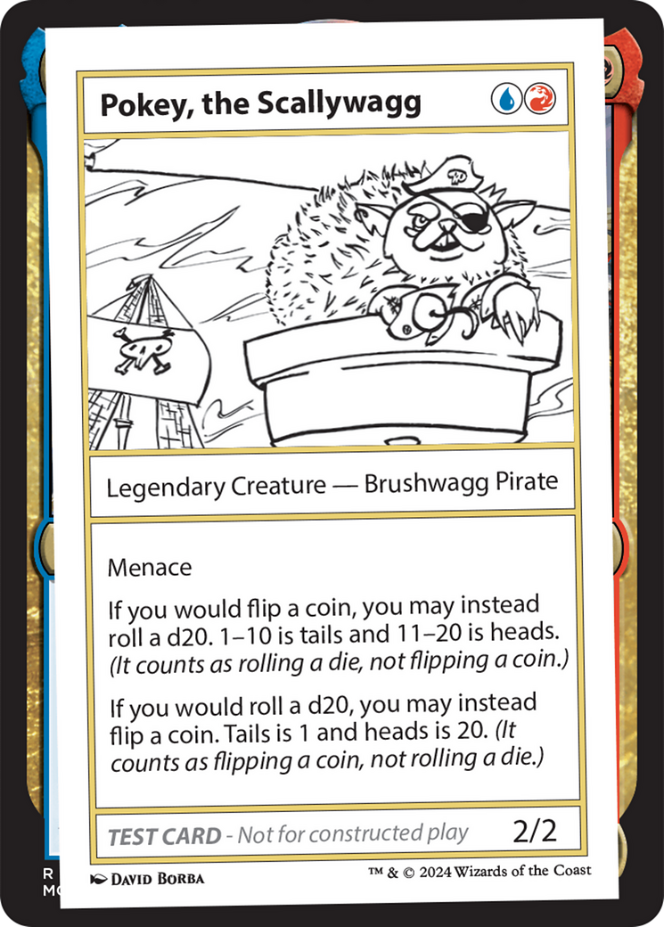 Pokey, the Scallywagg [Mystery Booster 2 Playtest Cards] - Magic: The Gathering - Card Brawlers | Quebec | Canada |