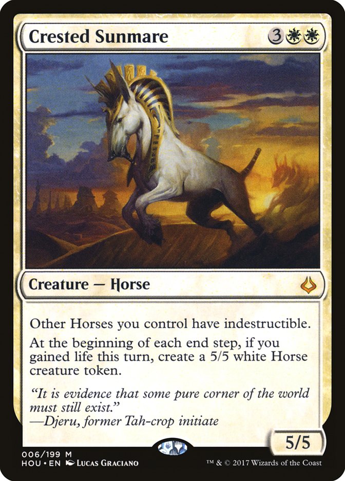 Crested Sunmare [Hour of Devastation] - Magic: The Gathering - Card Brawlers | Quebec | Canada |