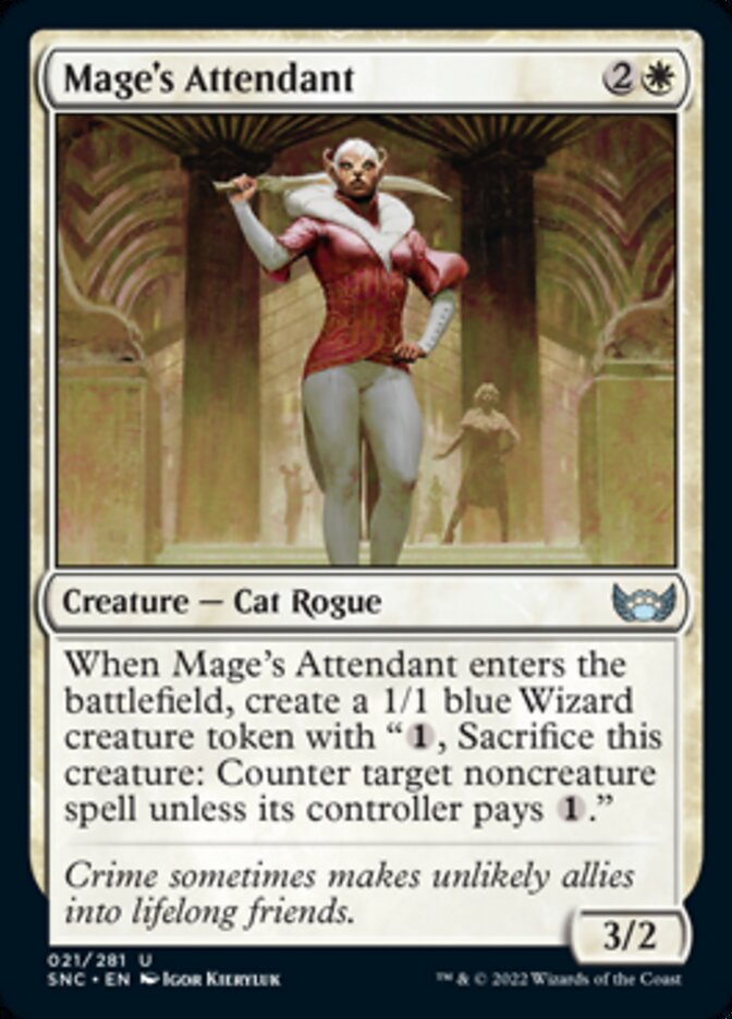 Mage's Attendant [Streets of New Capenna] - Magic: The Gathering - Card Brawlers | Quebec | Canada |