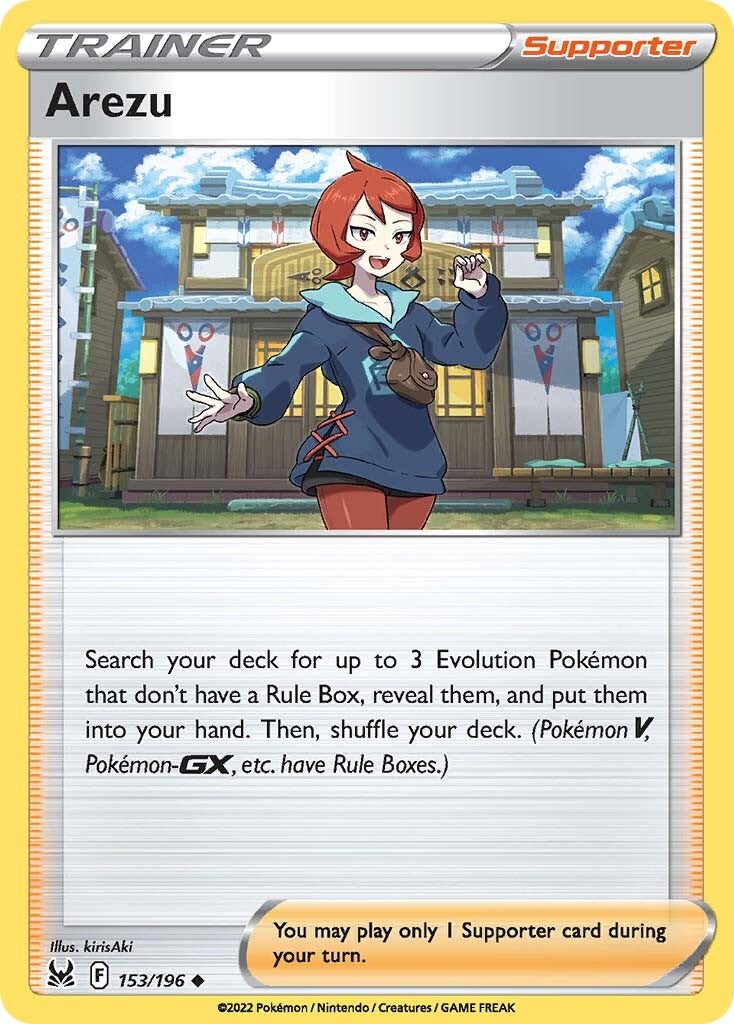 Arezu (153/196) [Sword & Shield: Lost Origin] - Pokémon - Card Brawlers | Quebec | Canada |