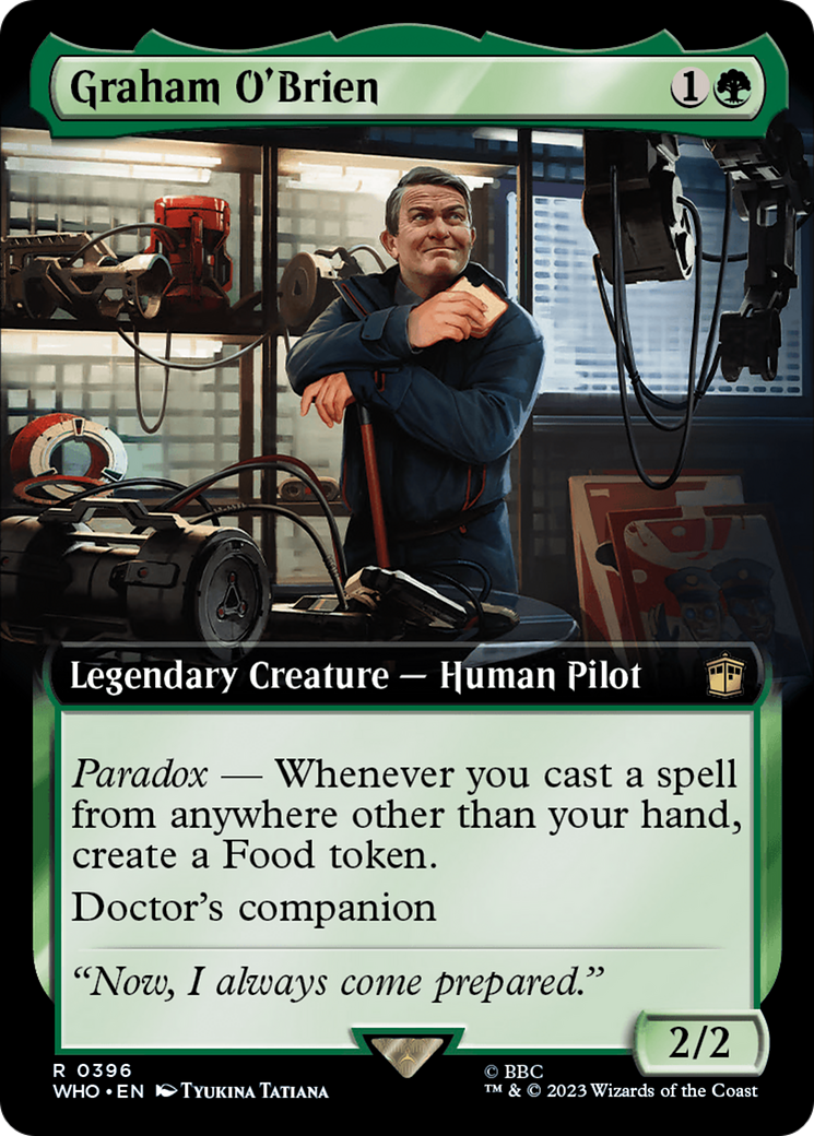 Graham O'Brien (Extended Art) [Doctor Who] - Magic: The Gathering - Card Brawlers | Quebec | Canada |