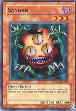 Sangan [DLG1-EN037] Super Rare - Yu-Gi-Oh! - Card Brawlers | Quebec | Canada |