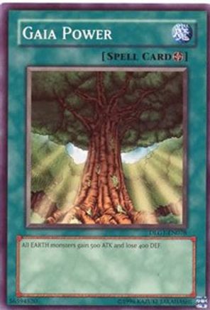 Gaia Power [DLG1-EN078] Common - Yu-Gi-Oh! - Card Brawlers | Quebec | Canada |