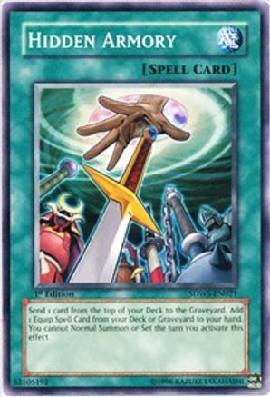 Hidden Armory [SDWS-EN021] Common - Yu-Gi-Oh! - Card Brawlers | Quebec | Canada |