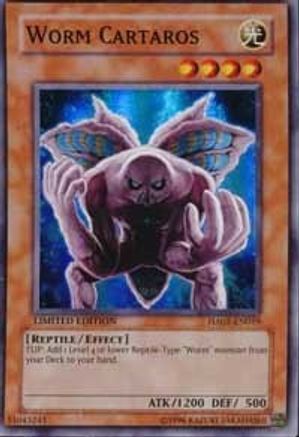 Worm Cartaros [HA01-EN019] Super Rare - Yu-Gi-Oh! - Card Brawlers | Quebec | Canada |