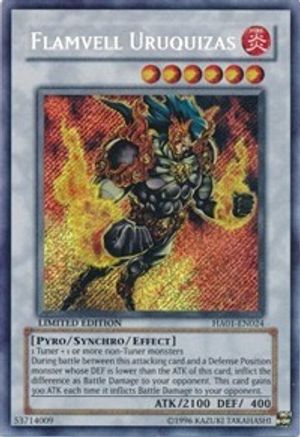 Flamvell Uruquizas [HA01-EN024] Secret Rare - Yu-Gi-Oh! - Card Brawlers | Quebec | Canada |
