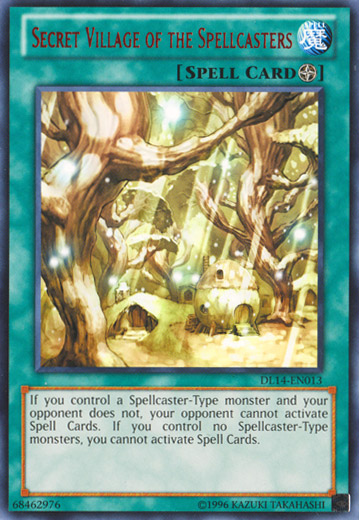 Secret Village of the Spellcasters (Red) [DL14-EN013] Rare - Yu-Gi-Oh! - Card Brawlers | Quebec | Canada |