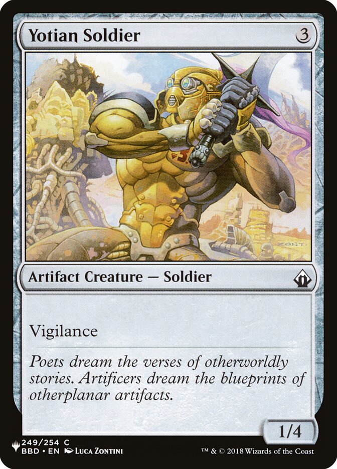 Yotian Soldier [The List] - Magic: The Gathering - Card Brawlers | Quebec | Canada |