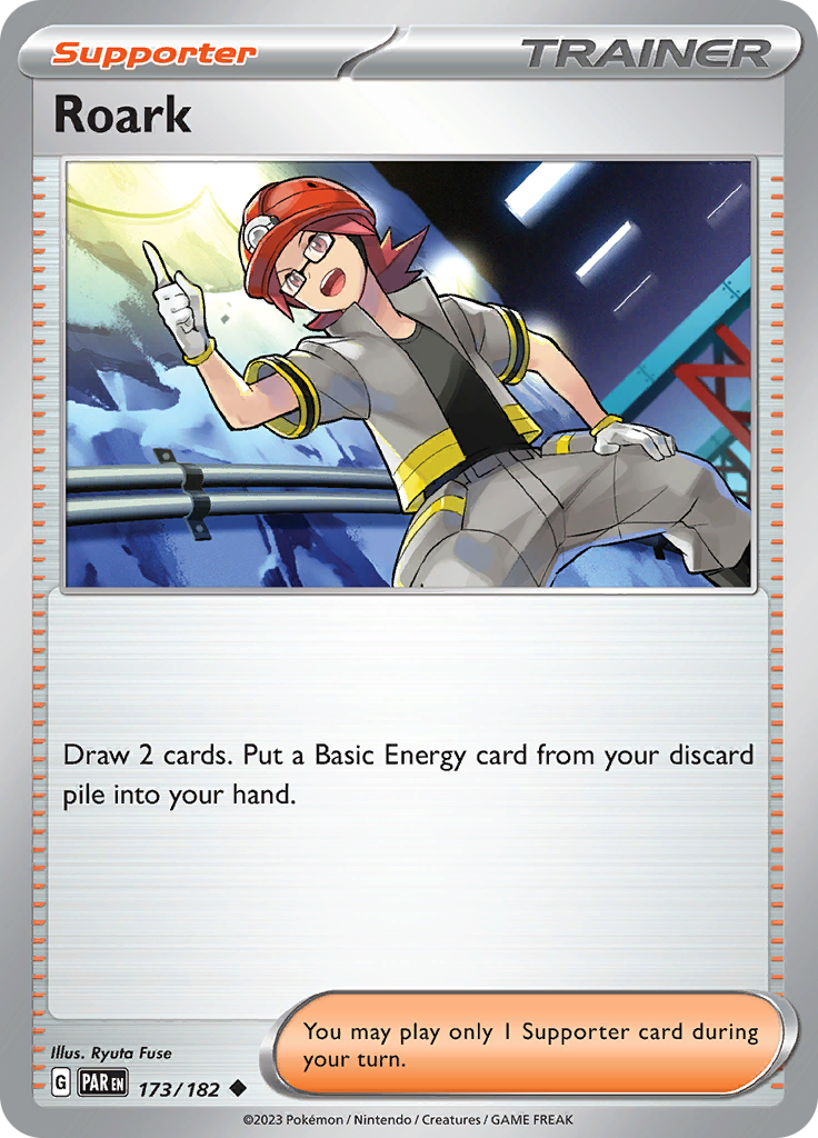 Roark (173/182) [Scarlet & Violet: Paradox Rift] - Pokémon - Card Brawlers | Quebec | Canada |