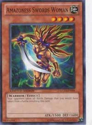 Amazoness Swords Woman [GLD3-EN006] Common - Yu-Gi-Oh! - Card Brawlers | Quebec | Canada |