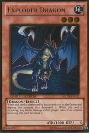 Exploder Dragon [GLD3-EN012] Gold Rare - Yu-Gi-Oh! - Card Brawlers | Quebec | Canada |