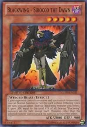 Blackwing - Sirocco the Dawn [GLD3-EN023] Common - Yu-Gi-Oh! - Card Brawlers | Quebec | Canada |