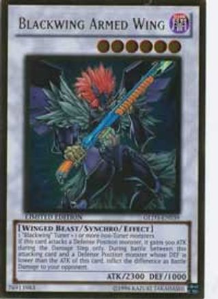 Blackwing Armed Wing [GLD3-EN039] Gold Rare - Yu-Gi-Oh! - Card Brawlers | Quebec | Canada |