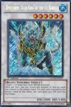 Dewloren, Tiger King of the Ice Barrier [HA02-EN027] Secret Rare - Yu-Gi-Oh! - Card Brawlers | Quebec | Canada |