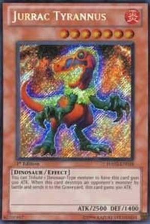 Jurrac Tyrannus [HA02-EN038] Secret Rare - Yu-Gi-Oh! - Card Brawlers | Quebec | Canada |