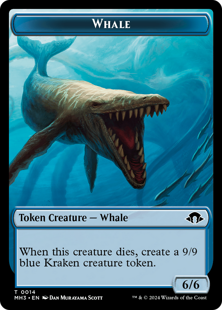 Whale // Energy Reserve Double-Sided Token [Modern Horizons 3 Tokens] - Magic: The Gathering - Card Brawlers | Quebec | Canada |