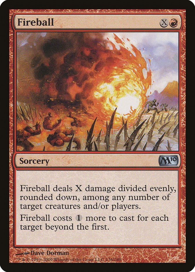 Fireball [Magic 2010] - Magic: The Gathering - Card Brawlers | Quebec | Canada |