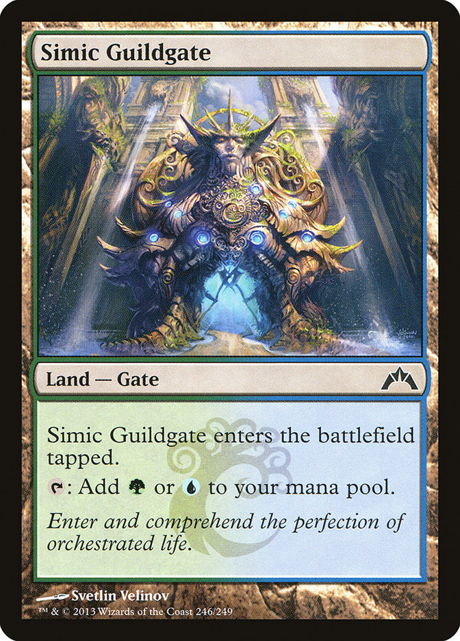 Simic Guildgate [Gatecrash] - Magic: The Gathering - Card Brawlers | Quebec | Canada |