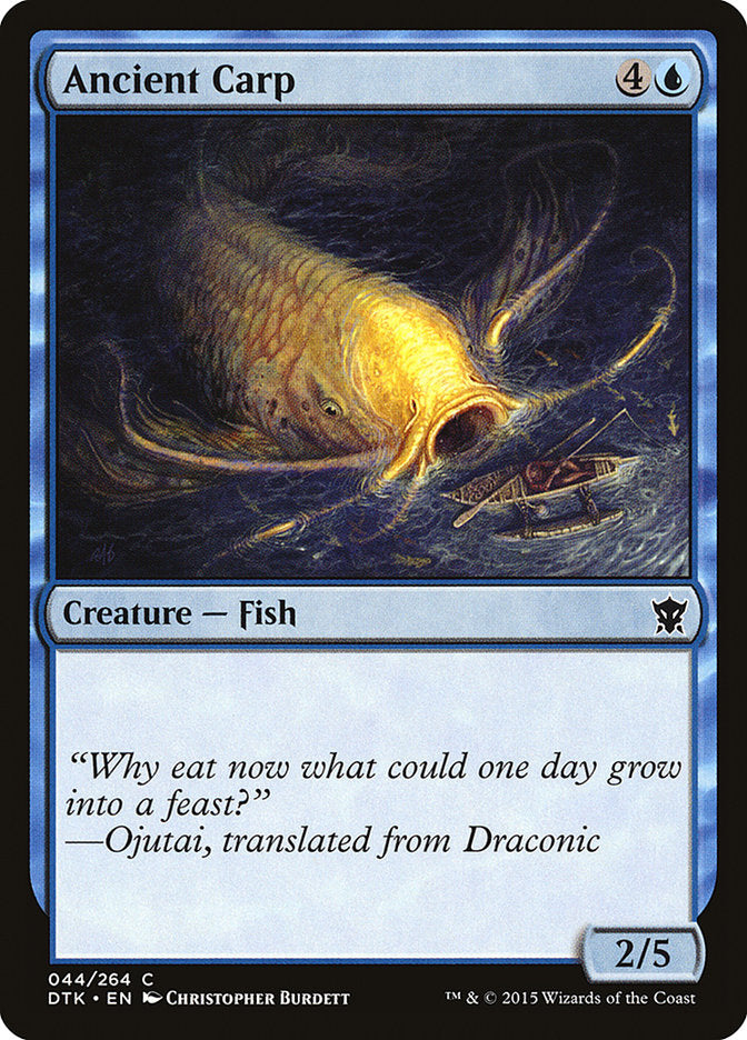 Ancient Carp [Dragons of Tarkir] - Magic: The Gathering - Card Brawlers | Quebec | Canada |