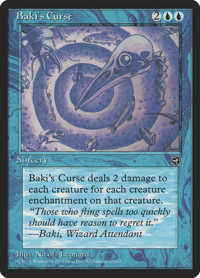 Baki's Curse [Homelands] - Magic: The Gathering - Card Brawlers | Quebec | Canada |