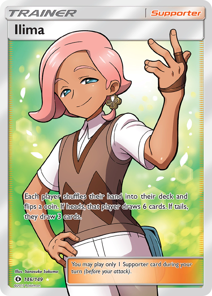 Ilima (146/149) [Sun & Moon: Base Set] - Pokémon - Card Brawlers | Quebec | Canada |