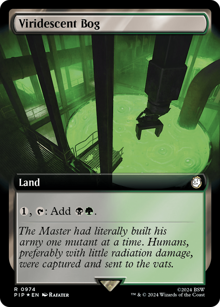 Viridescent Bog (Extended Art) (Surge Foil) [Fallout] - Magic: The Gathering - Card Brawlers | Quebec | Canada |