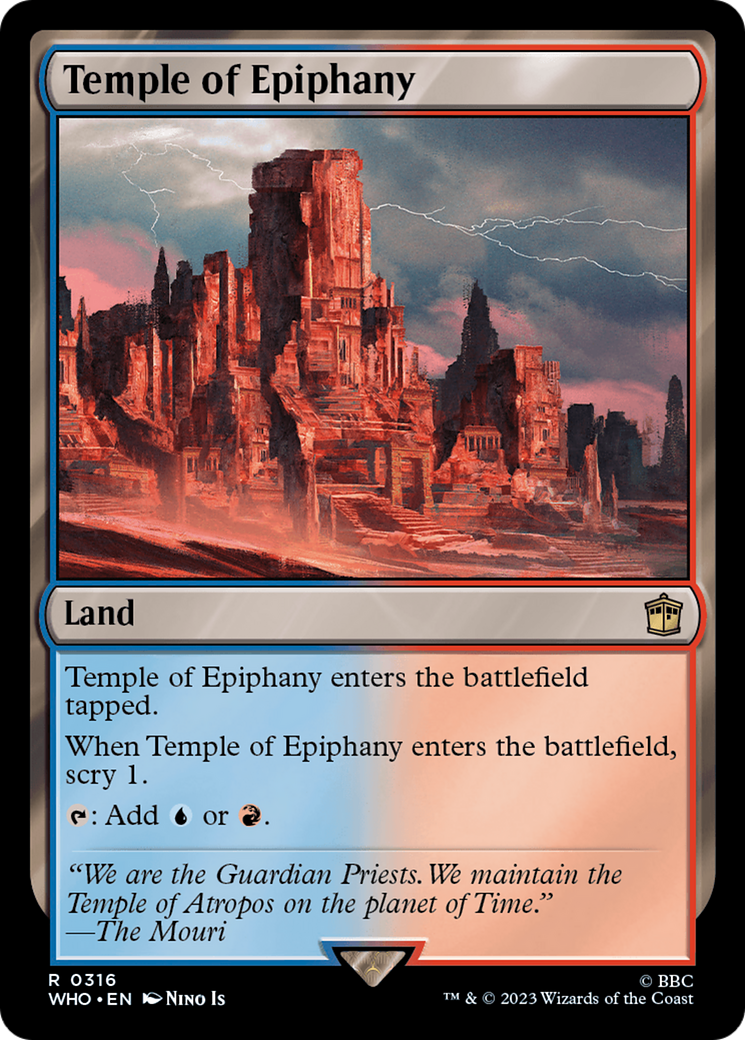 Temple of Epiphany [Doctor Who] - Magic: The Gathering - Card Brawlers | Quebec | Canada |
