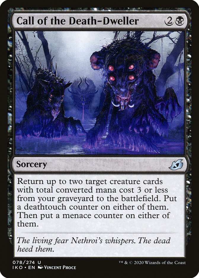 Call of the Death-Dweller [Ikoria: Lair of Behemoths] - Magic: The Gathering - Card Brawlers | Quebec | Canada |