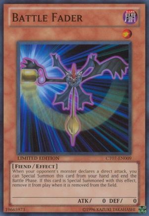 Battle Fader [CT07-EN009] Super Rare - Yu-Gi-Oh! - Card Brawlers | Quebec | Canada |