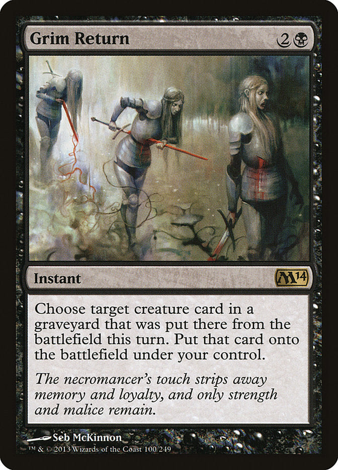 Grim Return [Magic 2014] - Magic: The Gathering - Card Brawlers | Quebec | Canada |