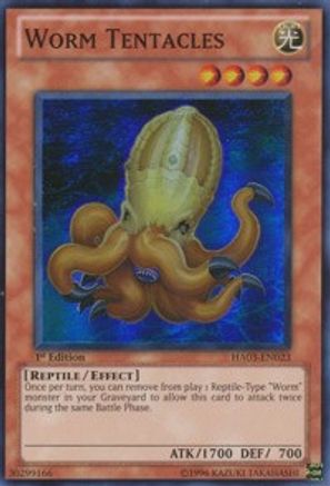 Worm Tentacles [HA03-EN023] Super Rare - Yu-Gi-Oh! - Card Brawlers | Quebec | Canada |