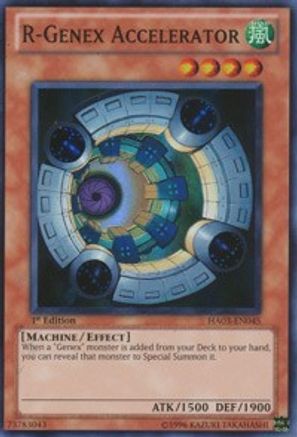 R-Genex Accelerator [HA03-EN045] Super Rare - Yu-Gi-Oh! - Card Brawlers | Quebec | Canada |