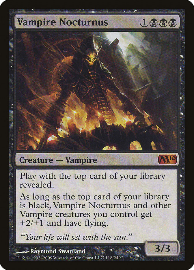 Vampire Nocturnus [Magic 2010] - Magic: The Gathering - Card Brawlers | Quebec | Canada |