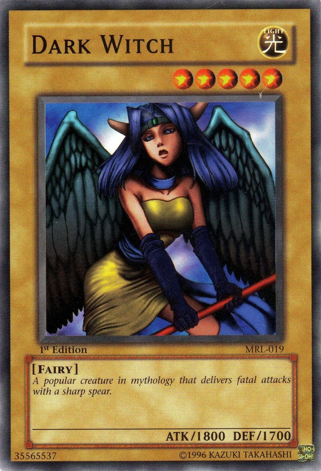 Dark Witch [MRL-019] Common - Yu-Gi-Oh! - Card Brawlers | Quebec | Canada |